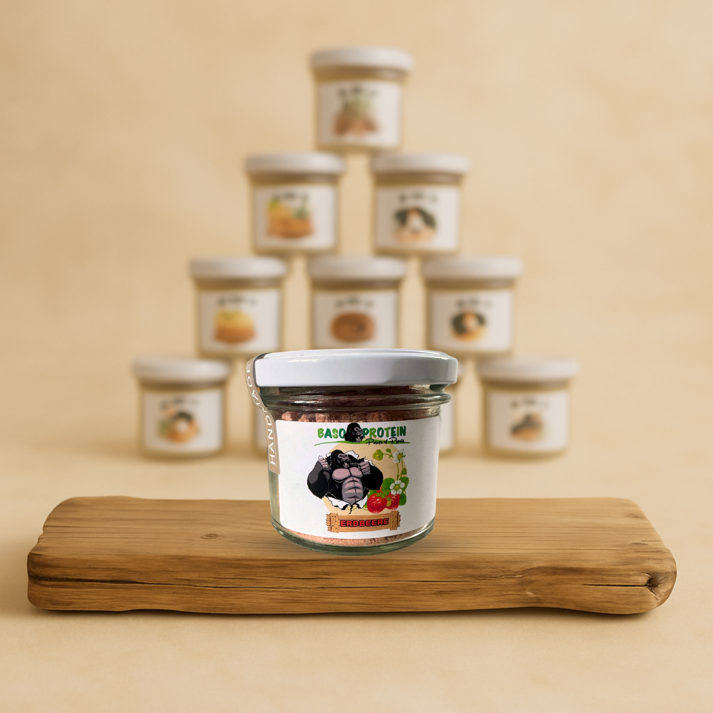 Proteinshake Erdbeere