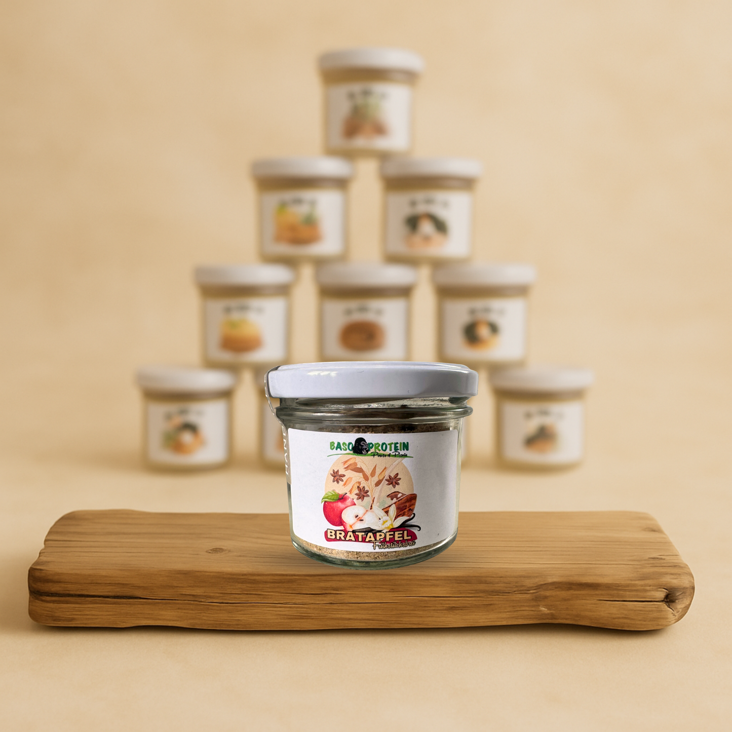 Bratapfel Frühstücksbrei