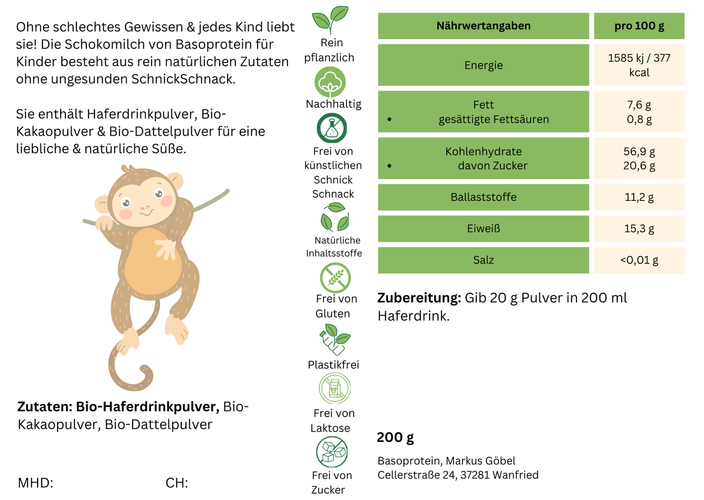 Schokomilch Kids