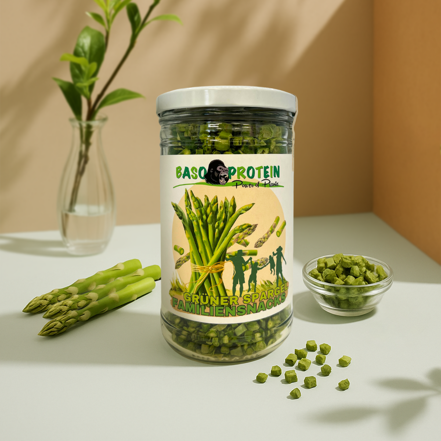 Spargel gefriergetrocknet
