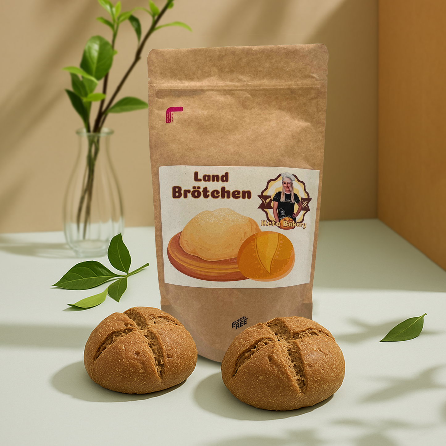 Keto Landbrötchen