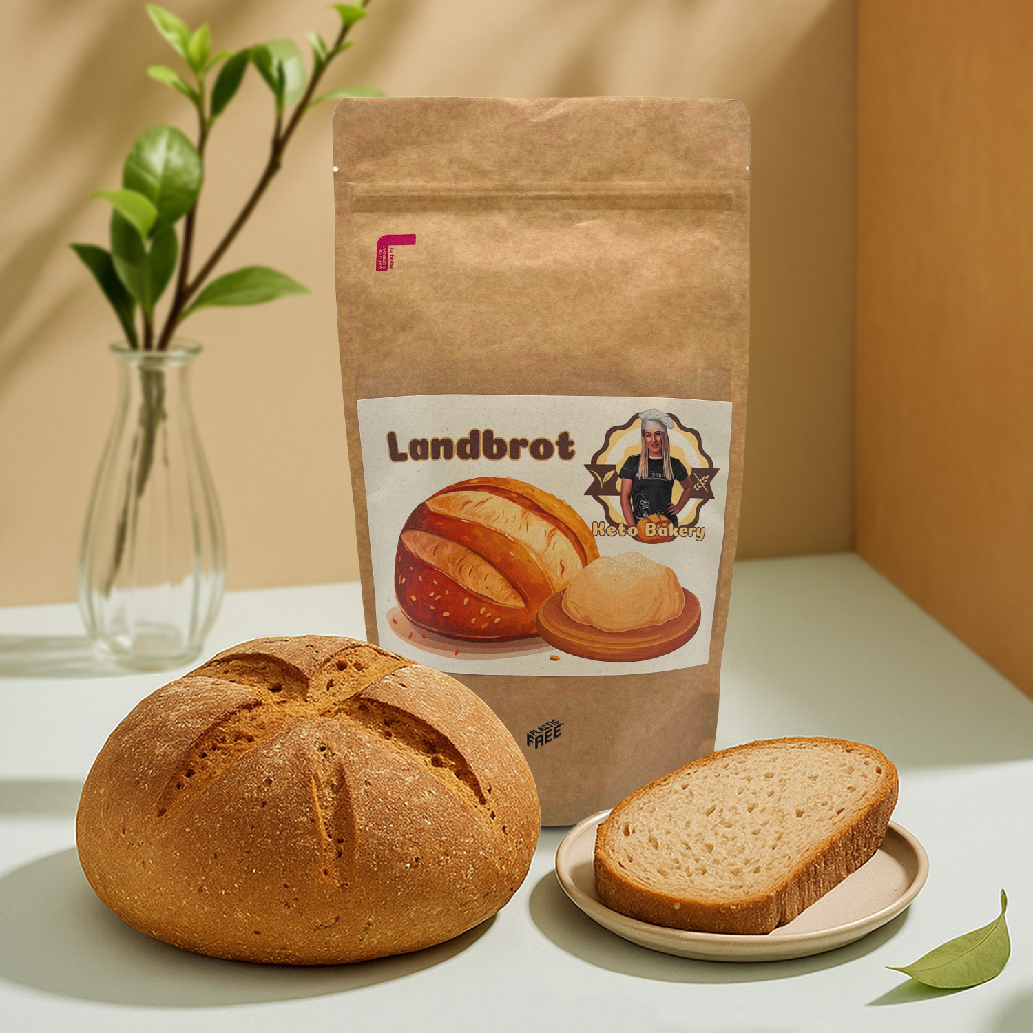 Keto Landbrot