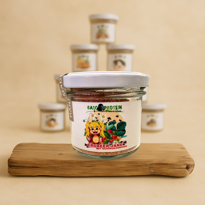 Erdbeer Jane- Bowl mit Schokoküsschen