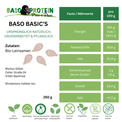 Bio- Leinsamen