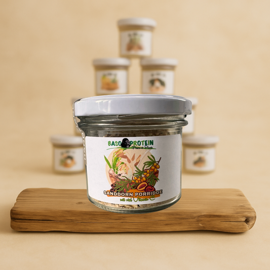 Sanddorn Porridge Probierportion