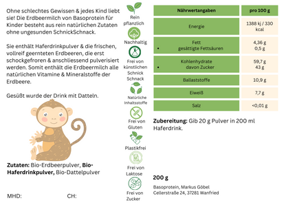Erdbeermilch Kids