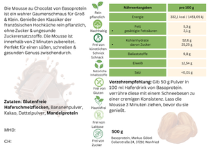 Mousse au Chocolat (Achtung! Die letzten Gläser. Zukünftig im kompostierbaren Doypack!)