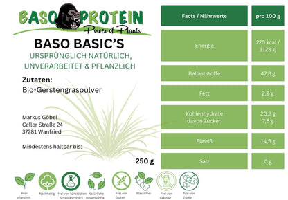Bio- Gerstengras