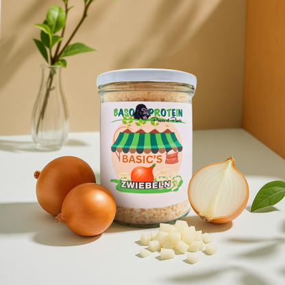 Bio- Zwiebeln gefriergetrocknet