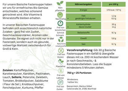 Basische Fastensuppe