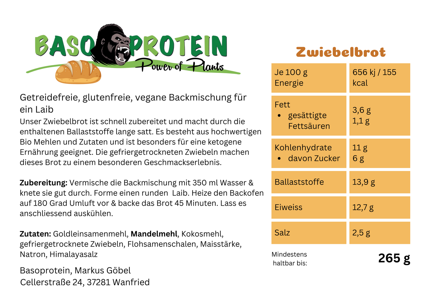 Keto Zwiebelbrot