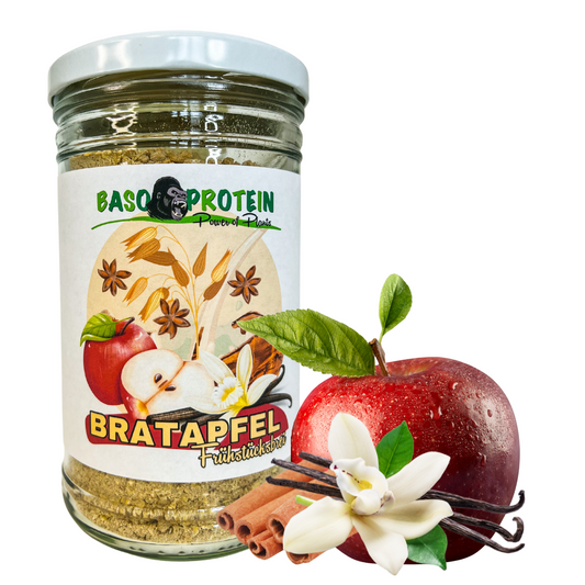 Bratapfel Frühstücksbrei